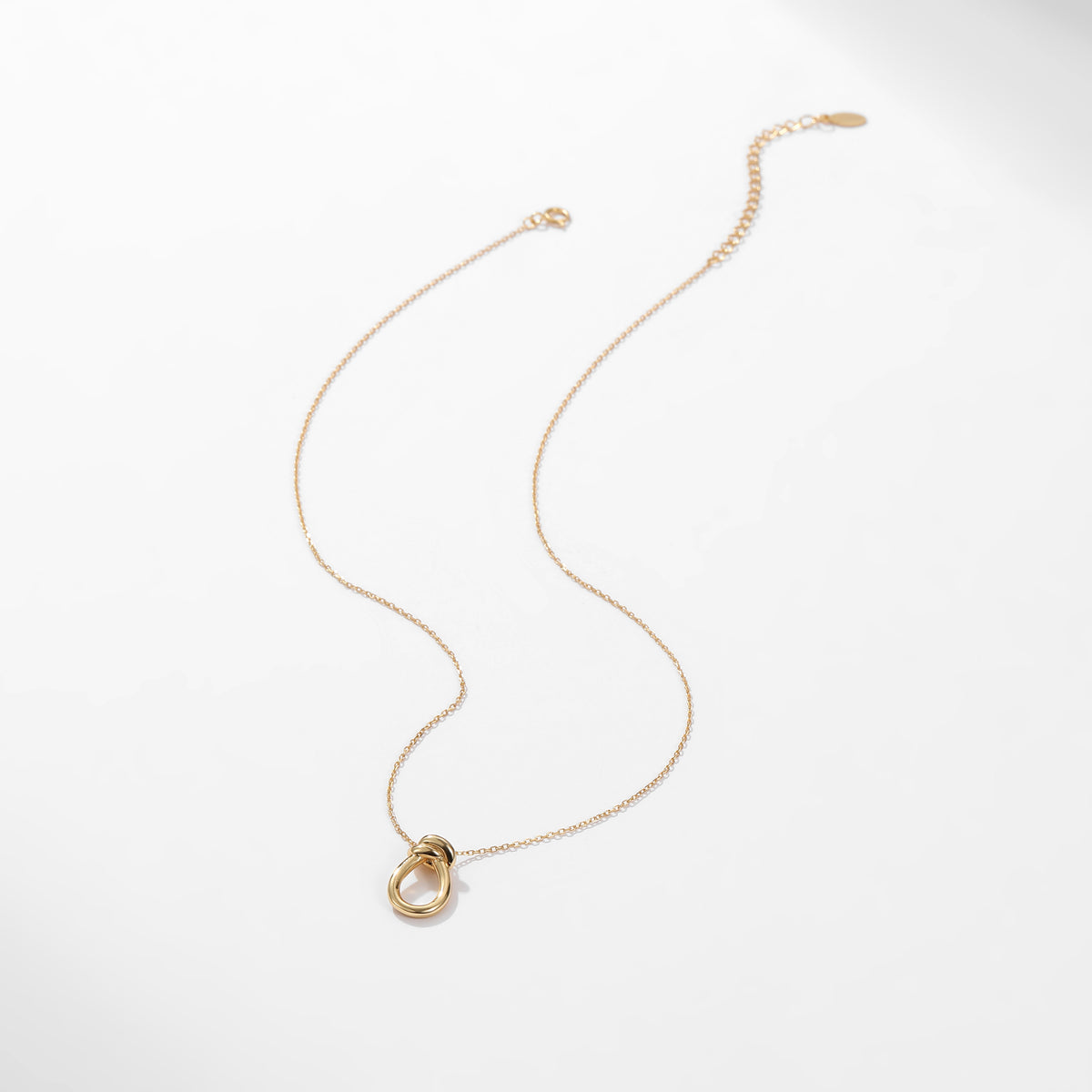 Gold Knot Necklace
