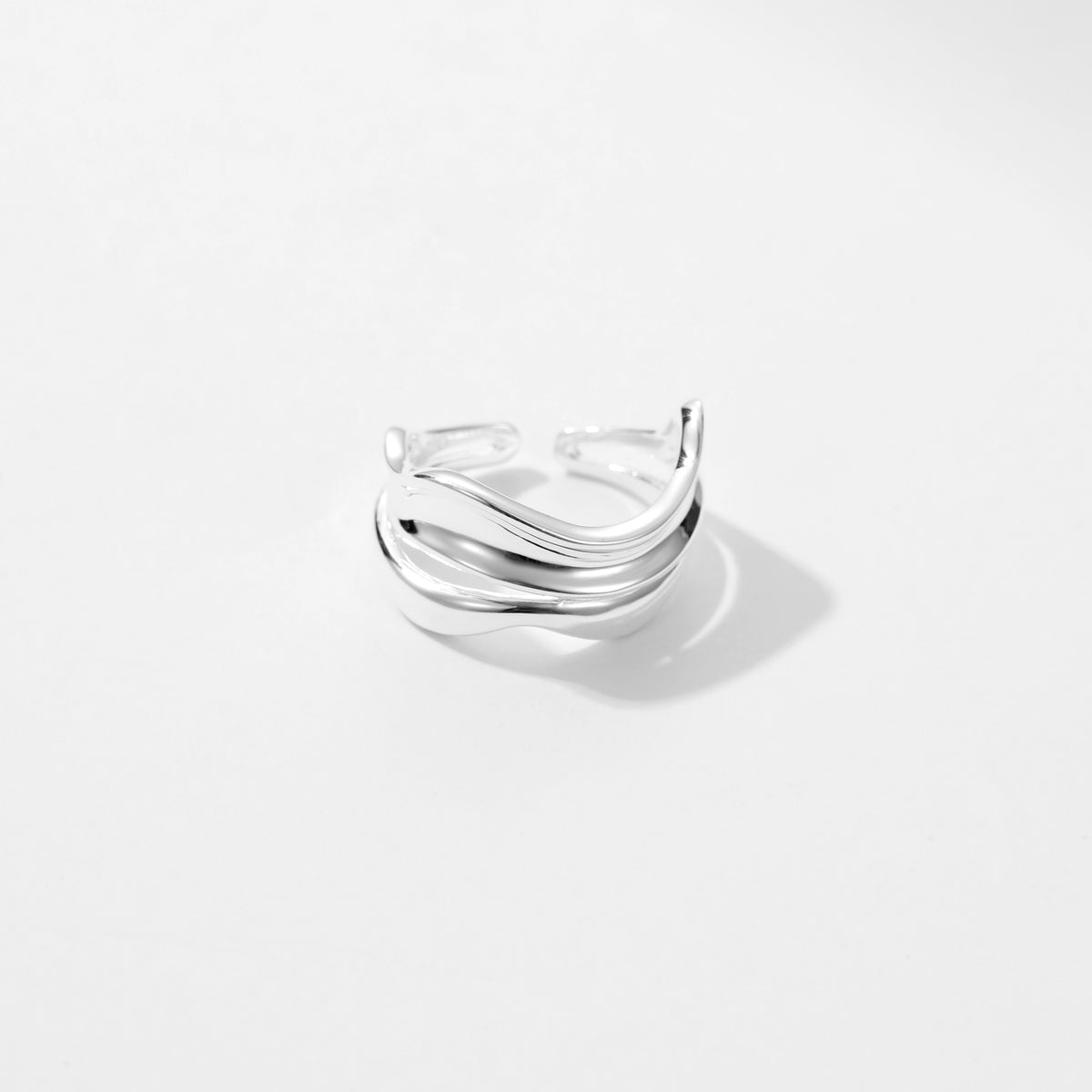 Wavy Silver